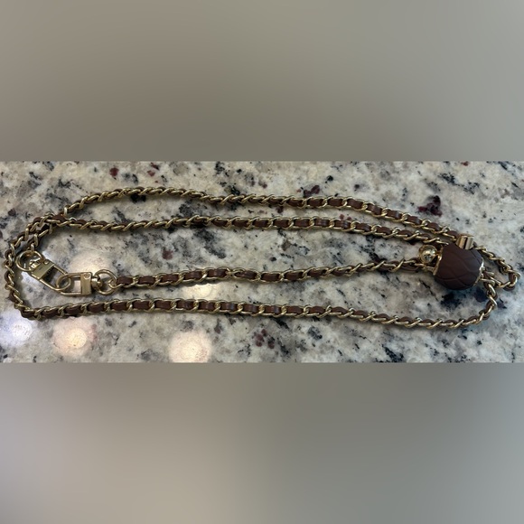 Ball brown chain for purses - Picture 3 of 5